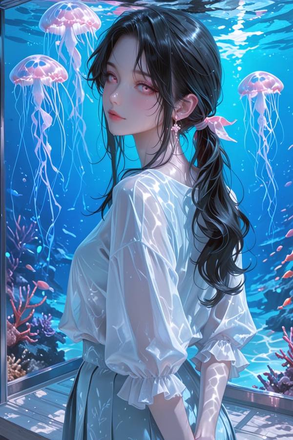 AI-generated image analyzed by PromptLens