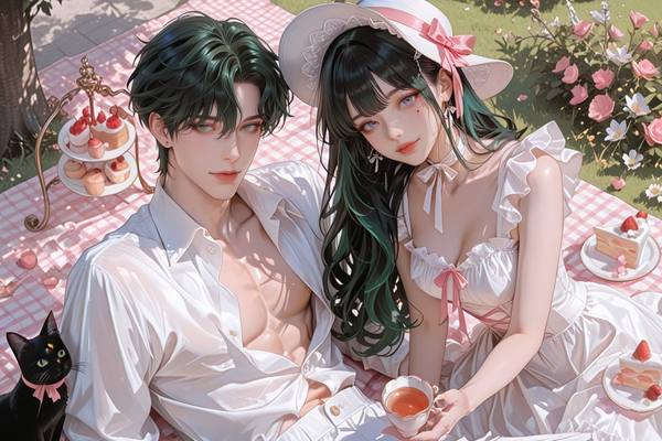 AI-generated image analyzed by PromptLens