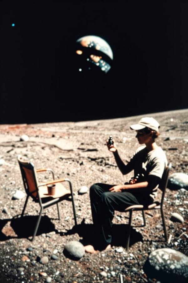 AI-generated image analyzed by PromptLens