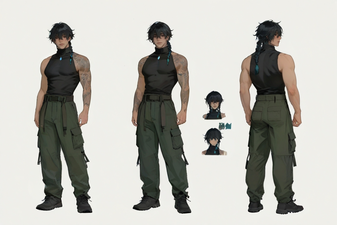 AI-generated image analyzed by PromptLens