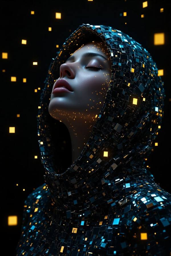 AI-generated image analyzed by PromptLens