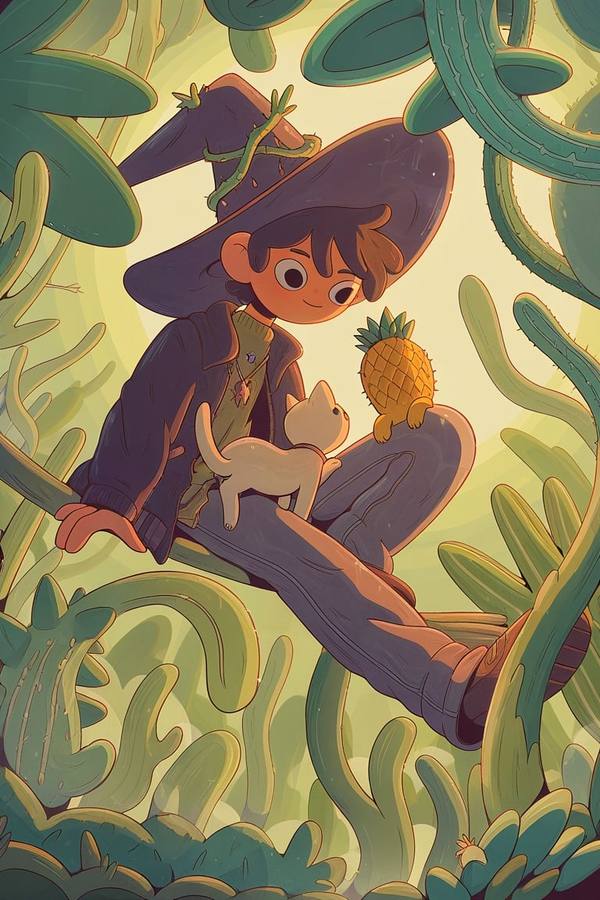 AI-generated image analyzed by PromptLens