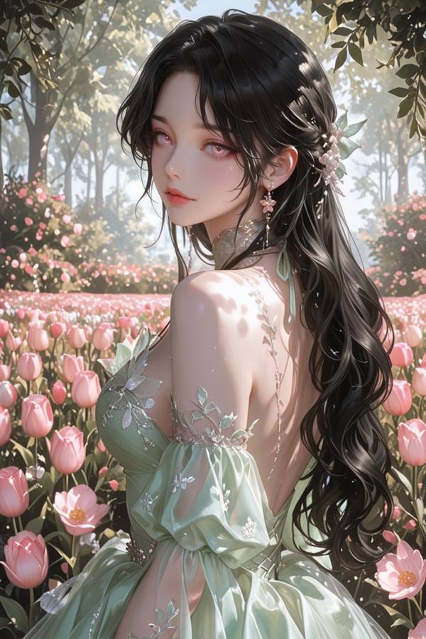 AI-generated image analyzed by PromptLens