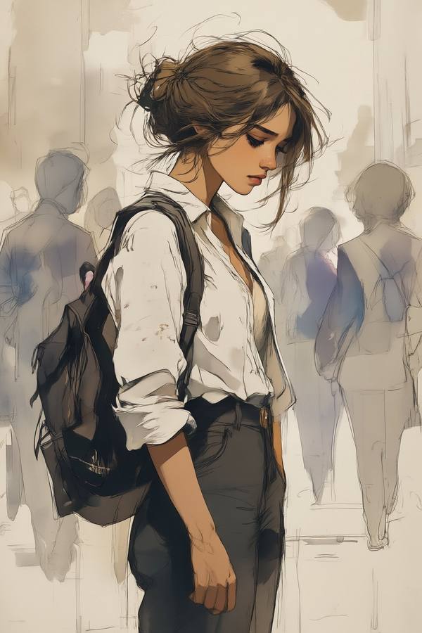 AI-generated image analyzed by PromptLens