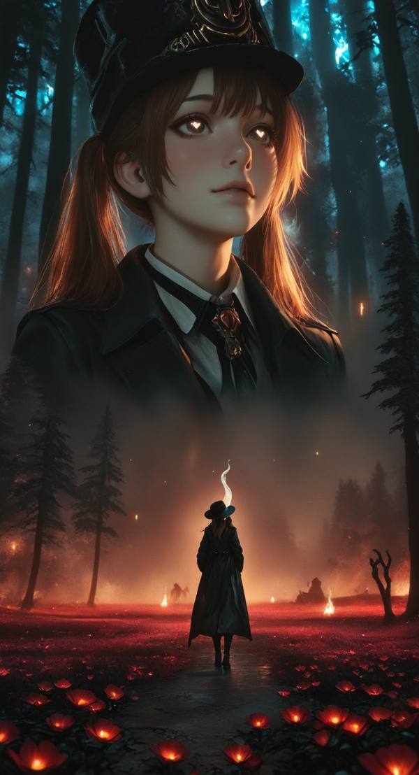 AI-generated image analyzed by PromptLens