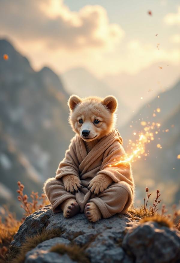 AI-generated image analyzed by PromptLens