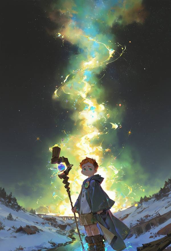 AI-generated image analyzed by PromptLens