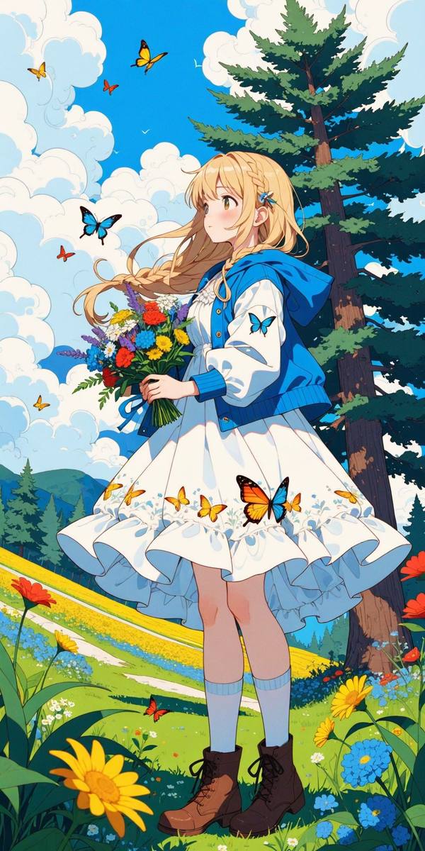 AI-generated image analyzed by PromptLens