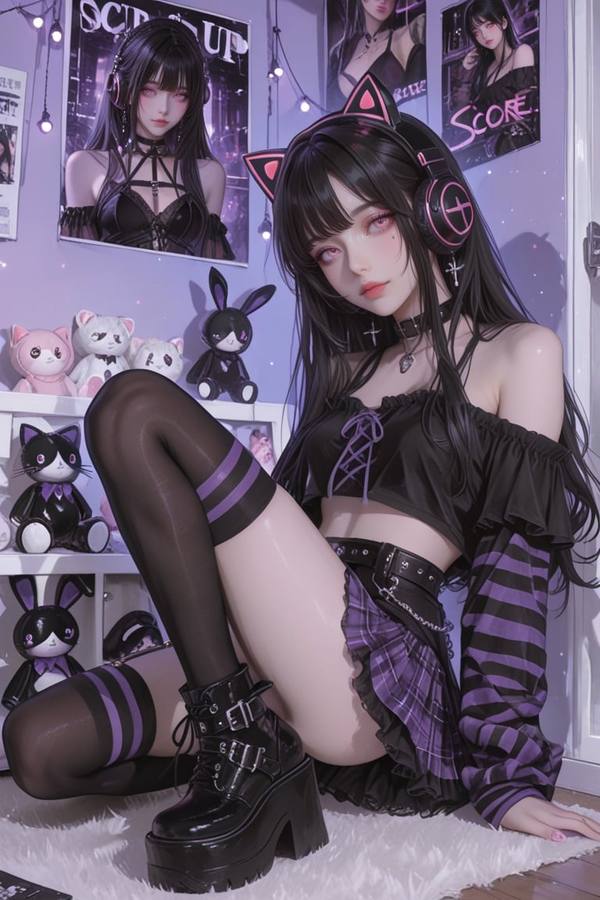 AI-generated image analyzed by PromptLens