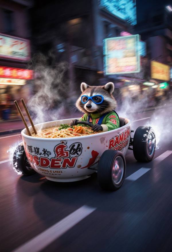 AI-generated image analyzed by PromptLens