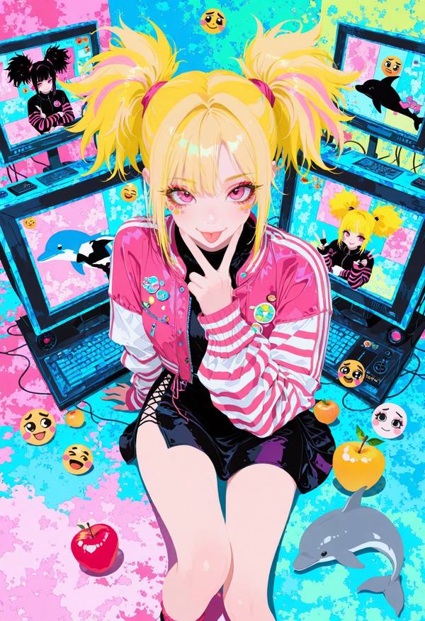 AI-generated image analyzed by PromptLens