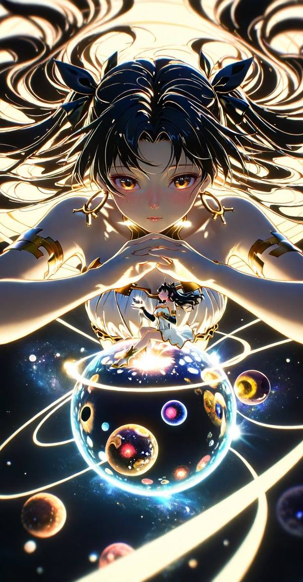 AI-generated image analyzed by PromptLens