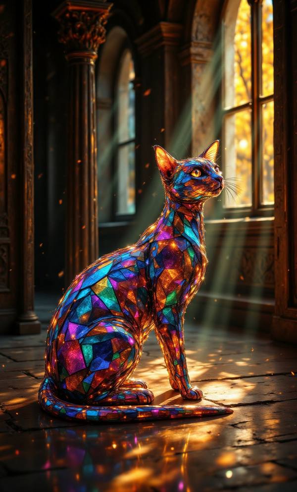 AI-generated image analyzed by PromptLens