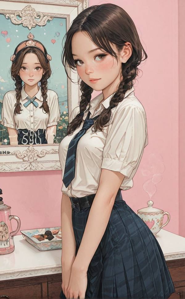 AI-generated image analyzed by PromptLens