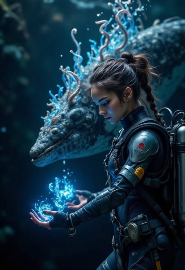 AI-generated image analyzed by PromptLens