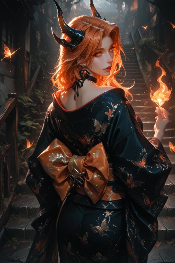 AI-generated image analyzed by PromptLens