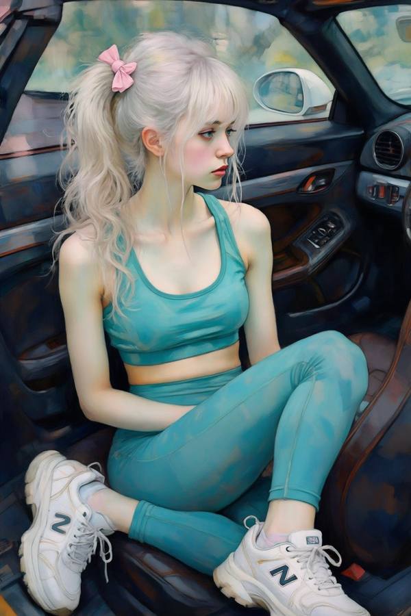 AI-generated image analyzed by PromptLens