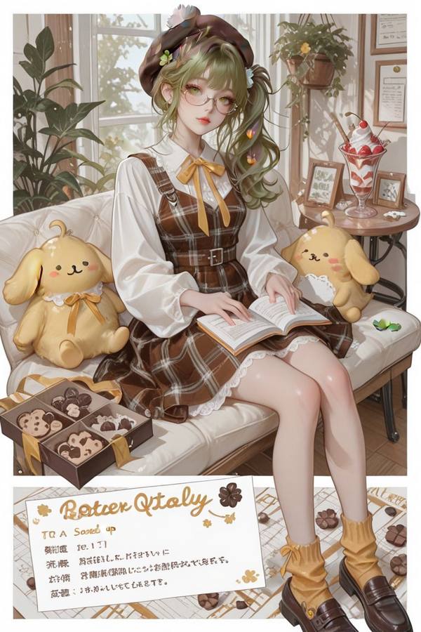 AI-generated image analyzed by PromptLens