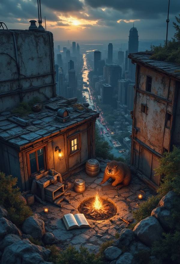 AI-generated image analyzed by PromptLens