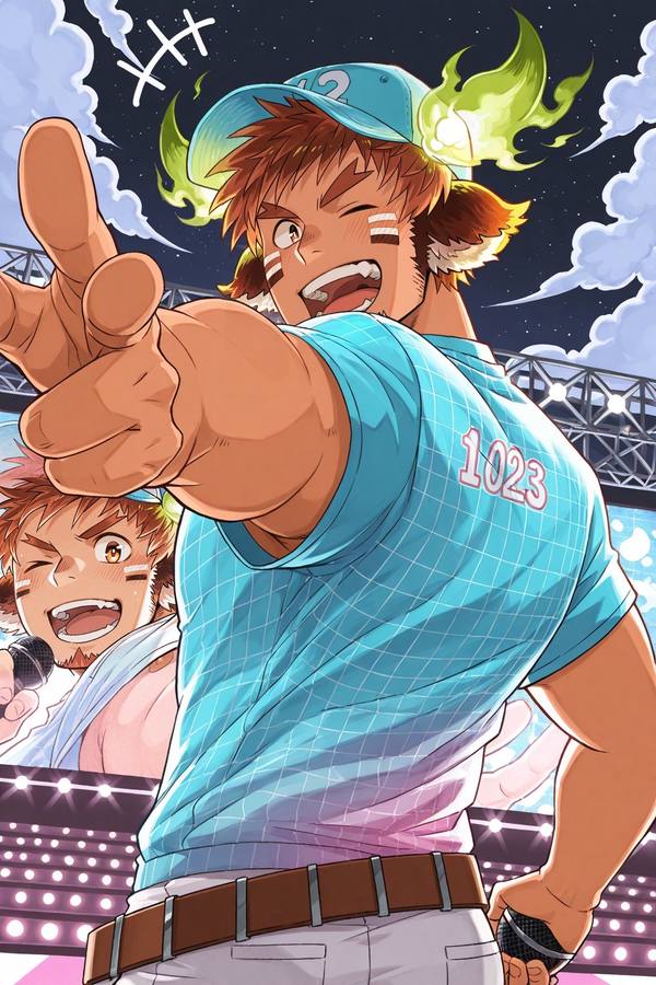 AI-generated image analyzed by PromptLens