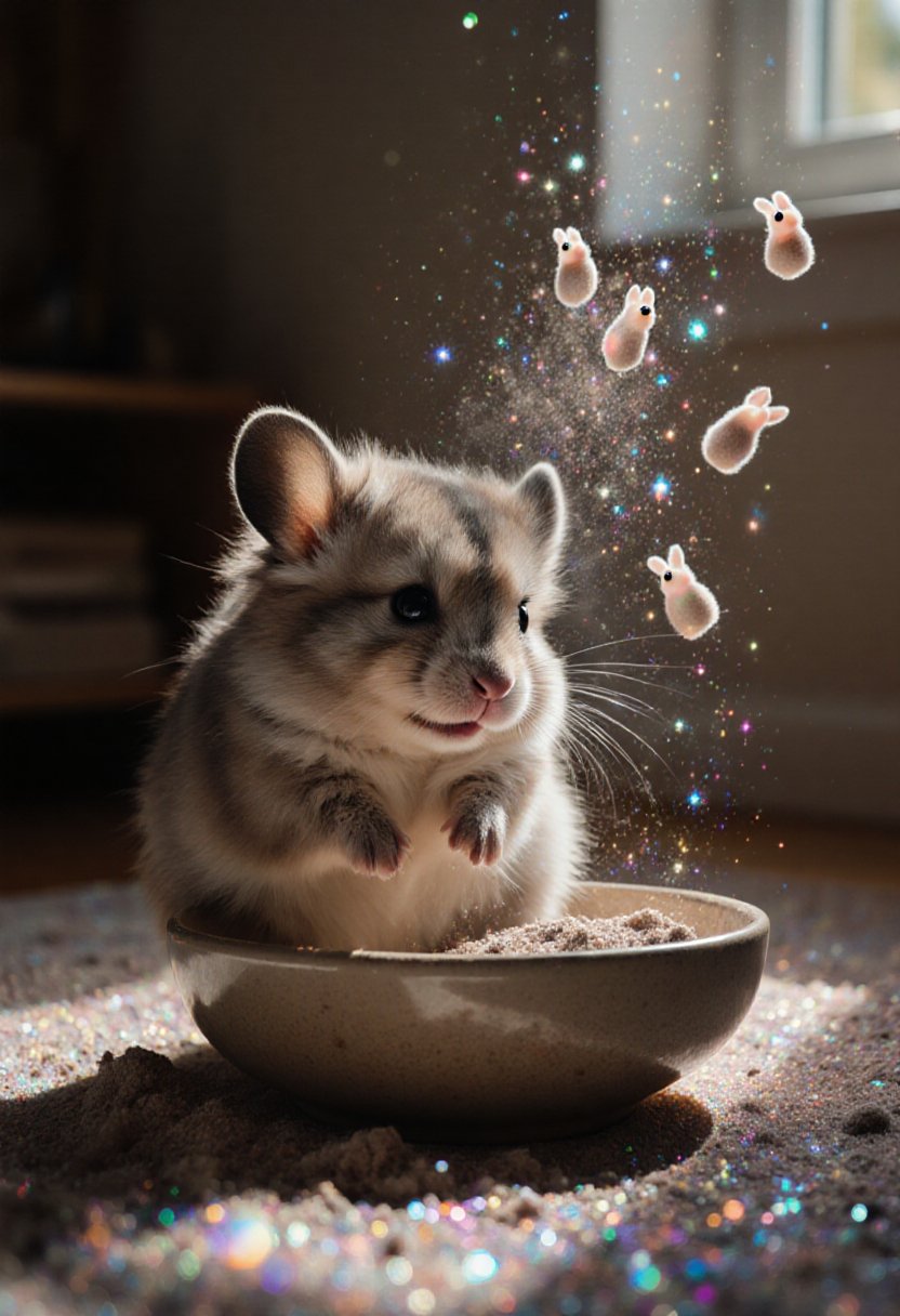 AI-generated image analyzed by PromptLens