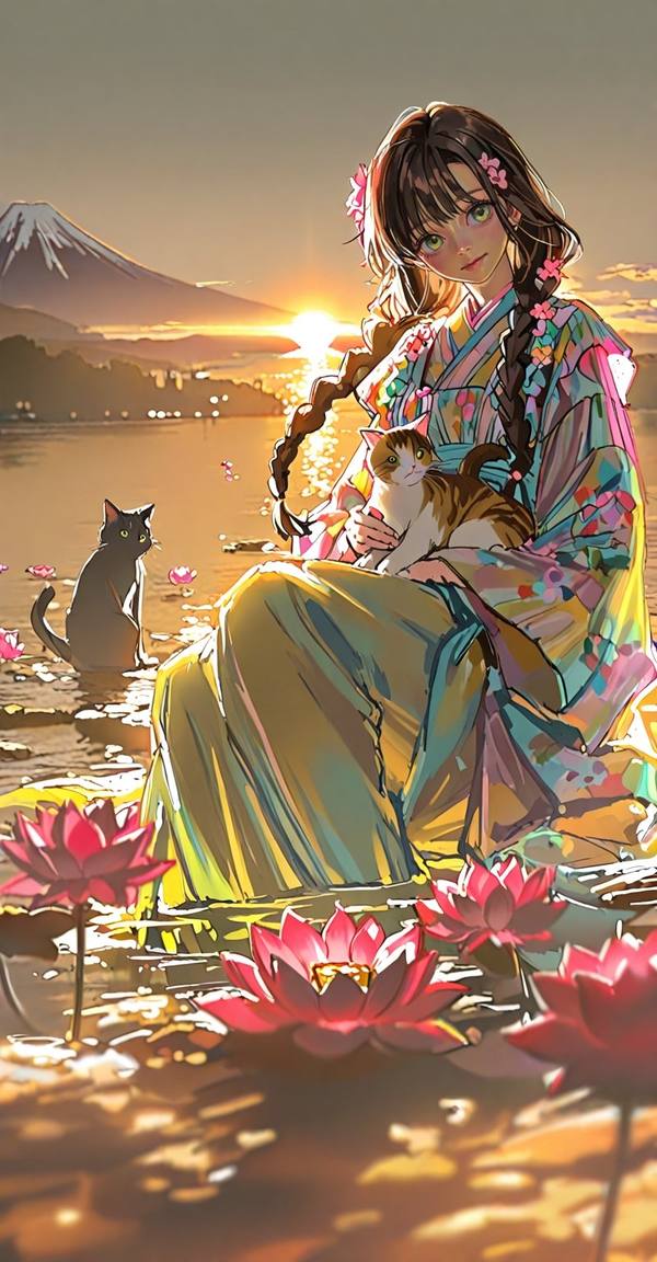 AI-generated image analyzed by PromptLens