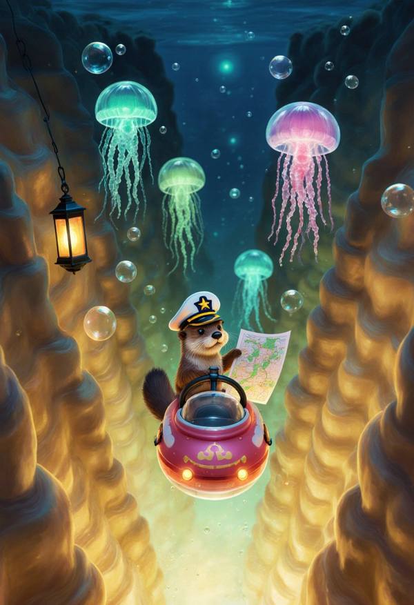 AI-generated image analyzed by PromptLens