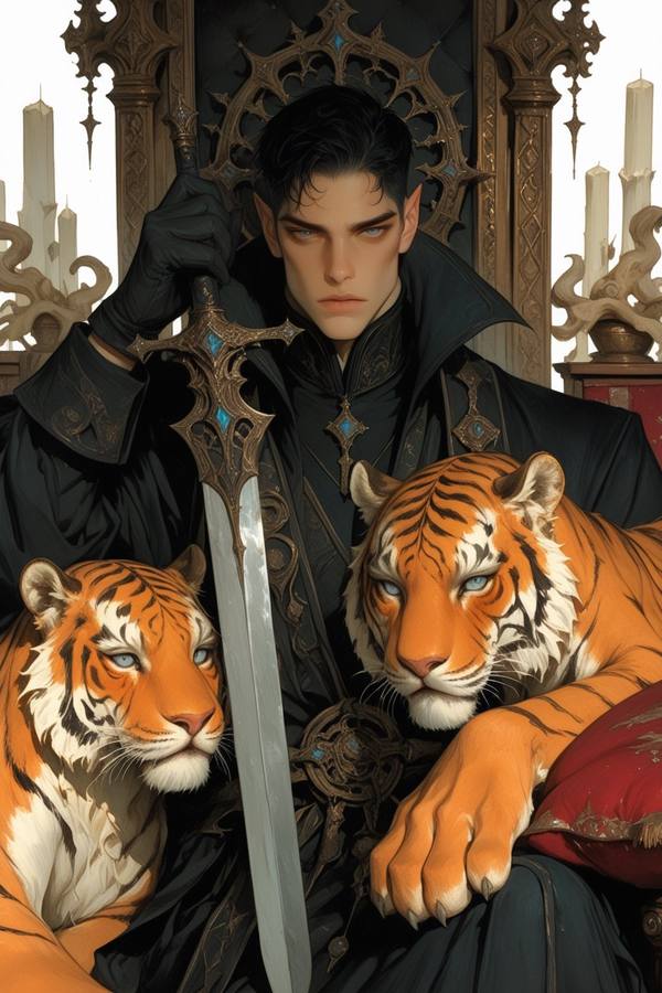 AI-generated image analyzed by PromptLens