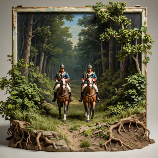 AI-generated image analyzed by PromptLens