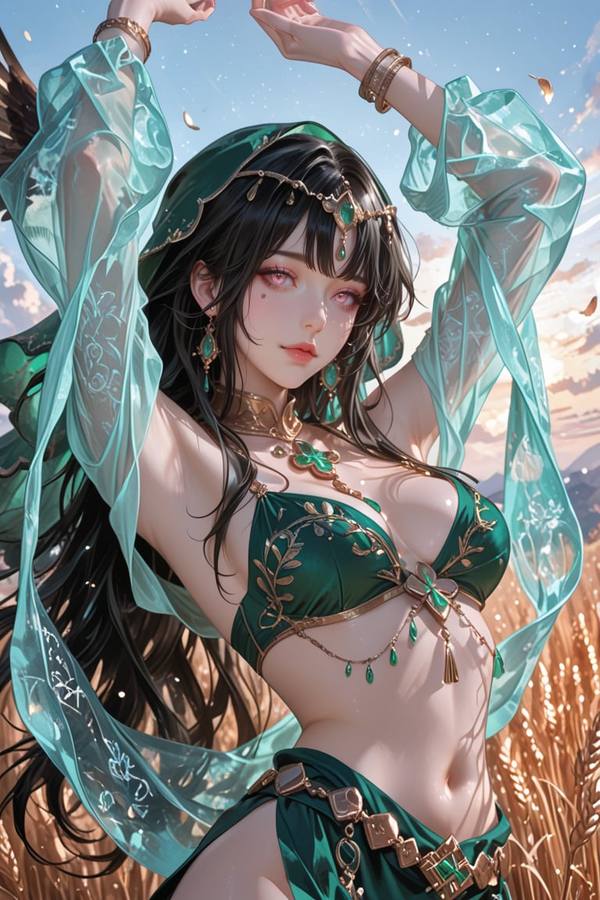 AI-generated image analyzed by PromptLens