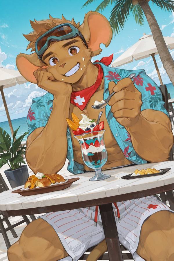 AI-generated image analyzed by PromptLens