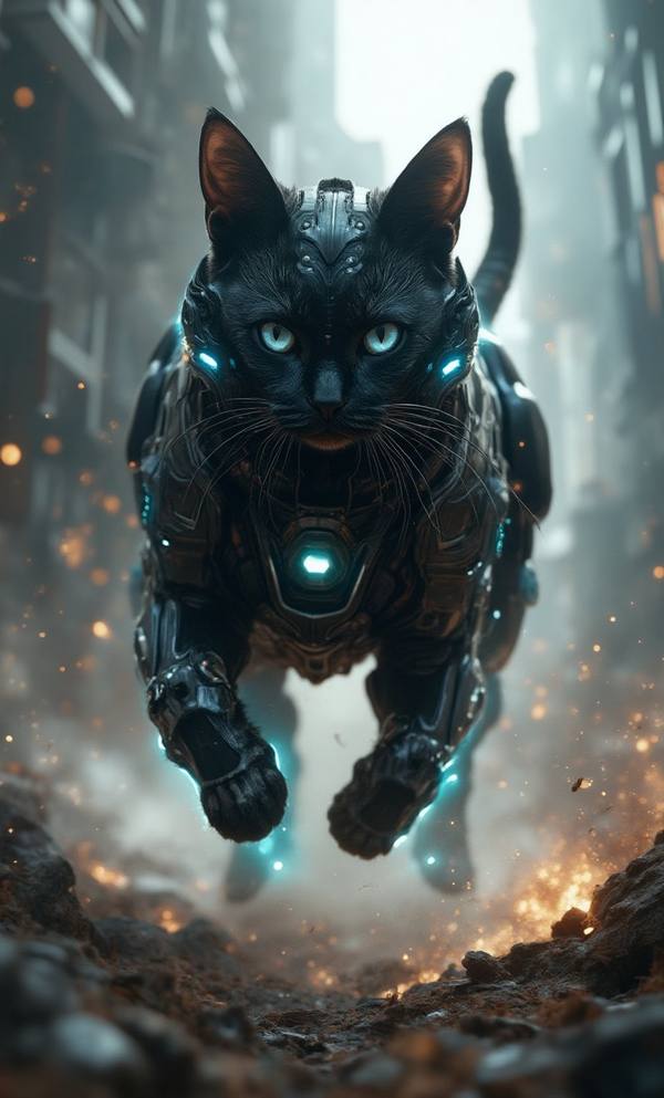 AI-generated image analyzed by PromptLens