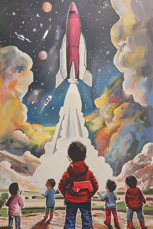 AI-generated image analyzed by PromptLens