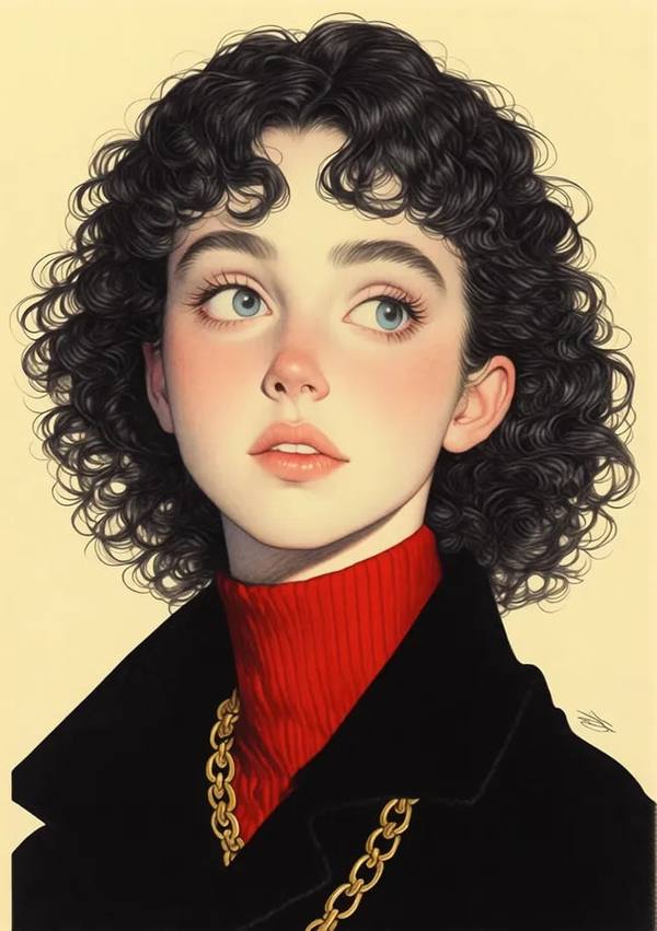 AI-generated image analyzed by PromptLens