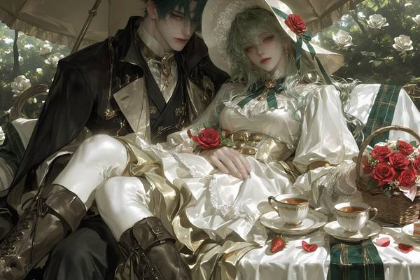 AI-generated image analyzed by PromptLens