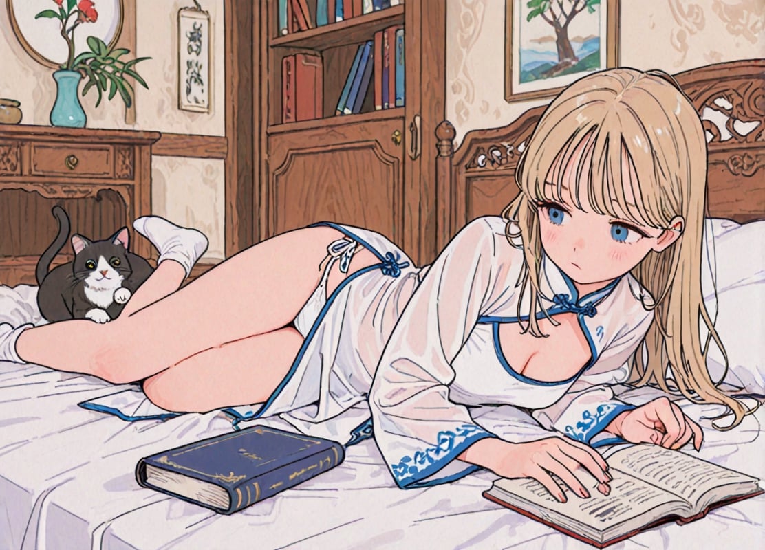 AI-generated image analyzed by PromptLens