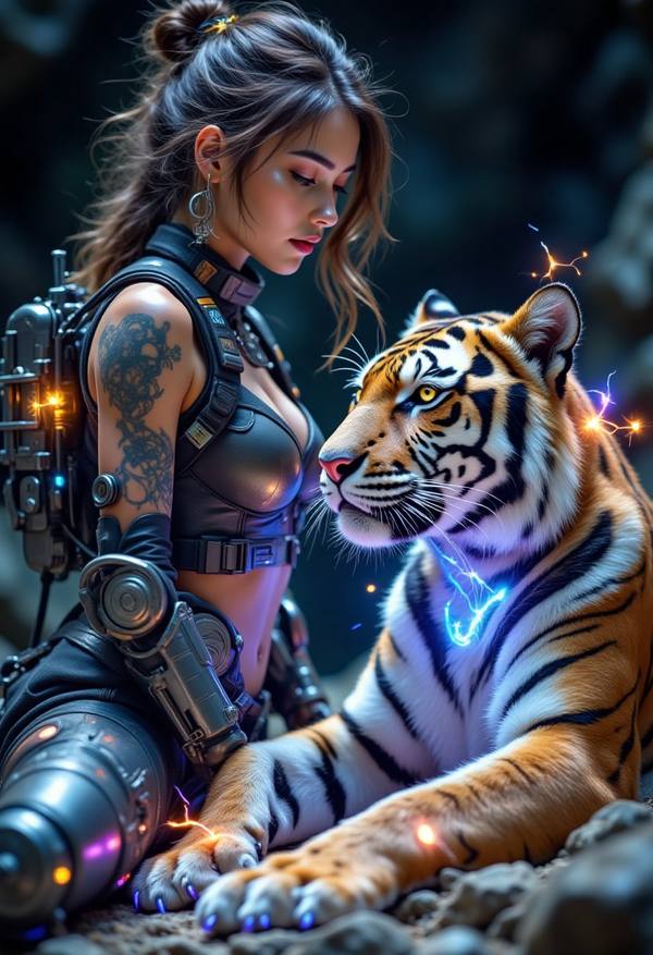 AI-generated image analyzed by PromptLens