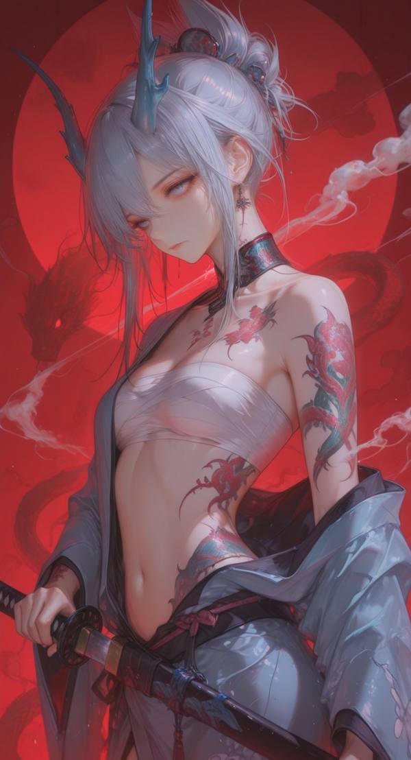 AI-generated image analyzed by PromptLens