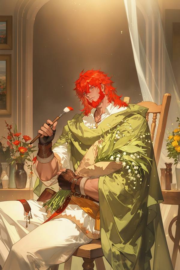 AI-generated image analyzed by PromptLens