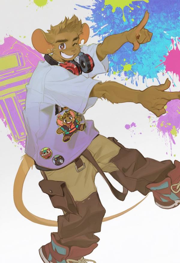 AI-generated image analyzed by PromptLens