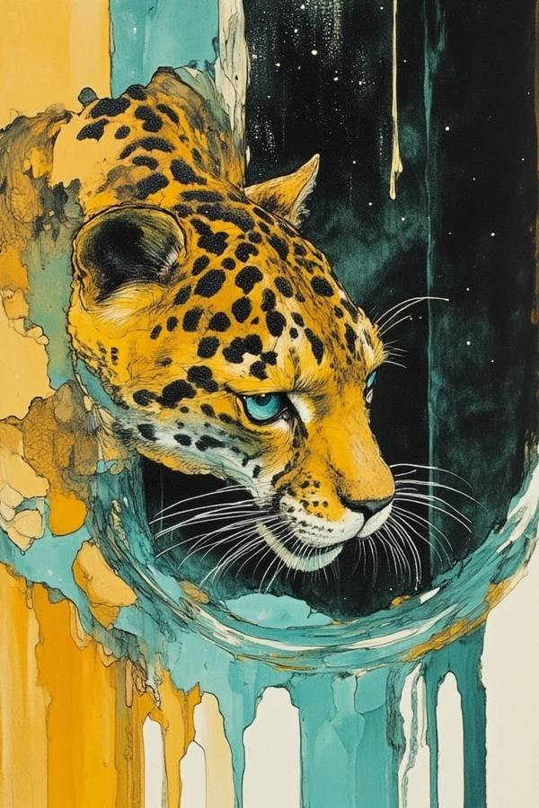 AI-generated image analyzed by PromptLens