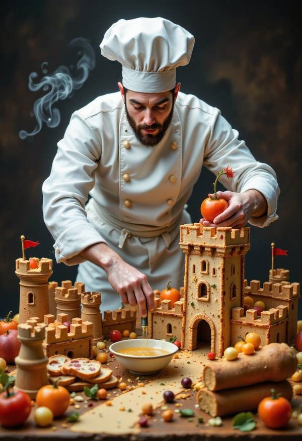 AI-generated image analyzed by PromptLens