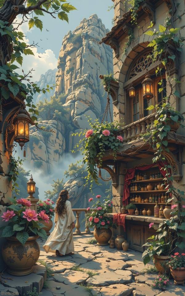 AI-generated image analyzed by PromptLens