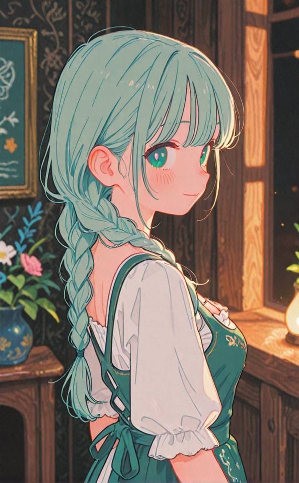 AI-generated image analyzed by PromptLens