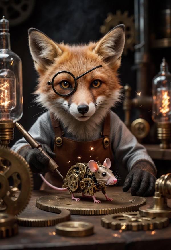 AI-generated image analyzed by PromptLens