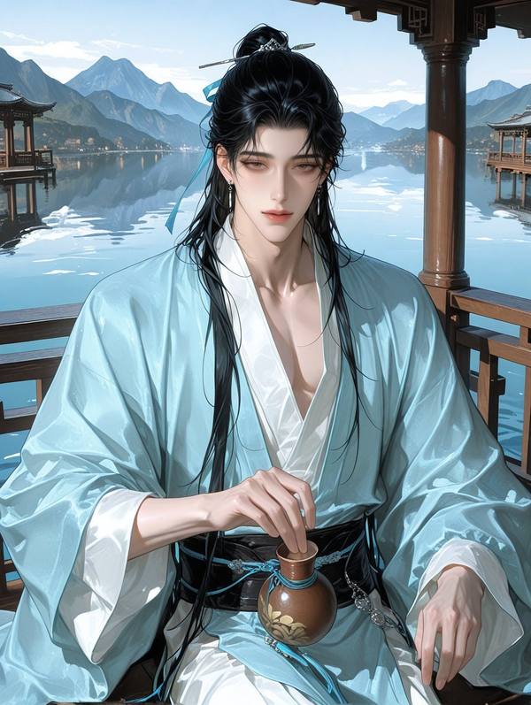 AI-generated image analyzed by PromptLens