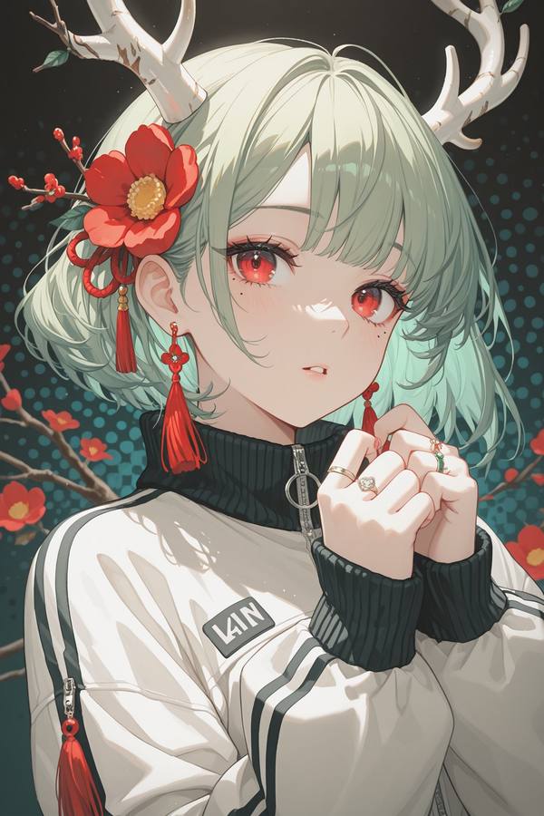 AI-generated image analyzed by PromptLens