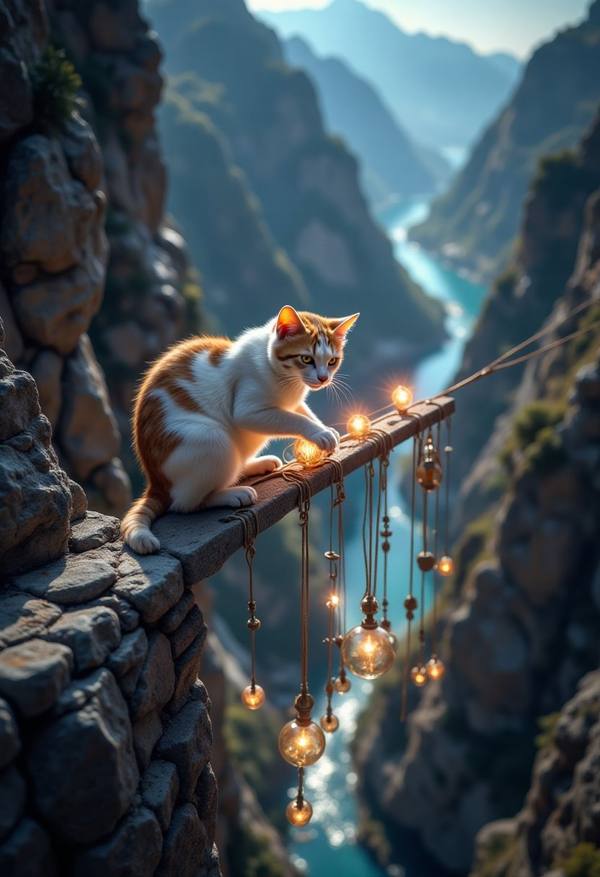 AI-generated image analyzed by PromptLens