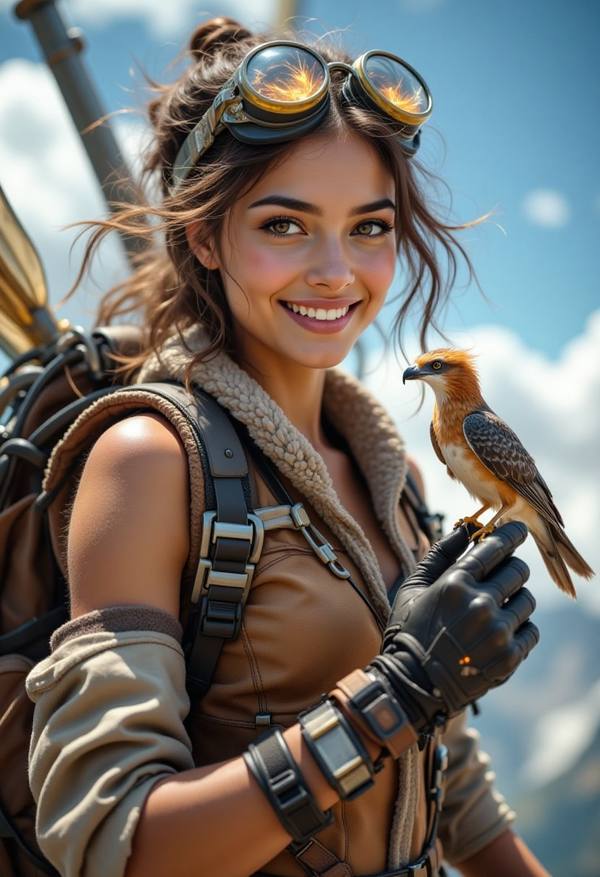 AI-generated image analyzed by PromptLens