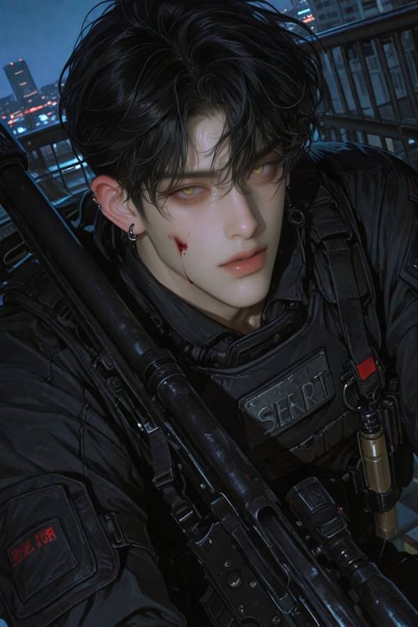 AI-generated image analyzed by PromptLens